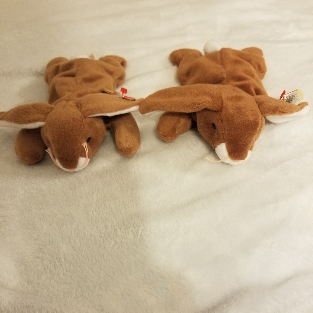 Two original ty beanie Baby ears